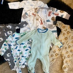 6 Month Baby Boy Sleeper Lot